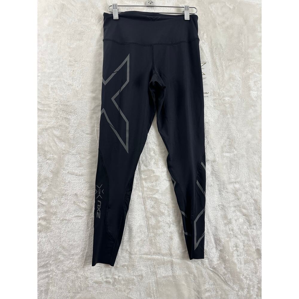 NWT 2XU Light Speed Mid Rise Compression Pants M Black WA4412